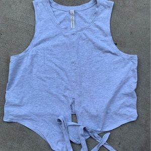 Lululemon Tie Front Tank, size 12